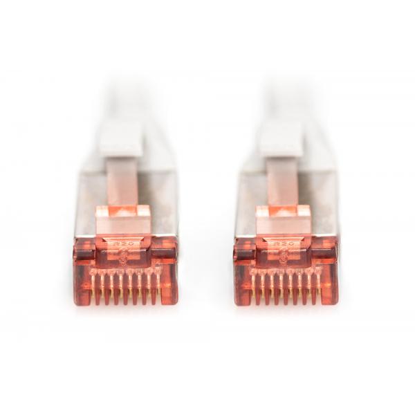 Digitus CAT 6 S-FTP patch cord - Cu - LSZH AWG 27/7 - length 2 m - Grey [DK-1644-020]