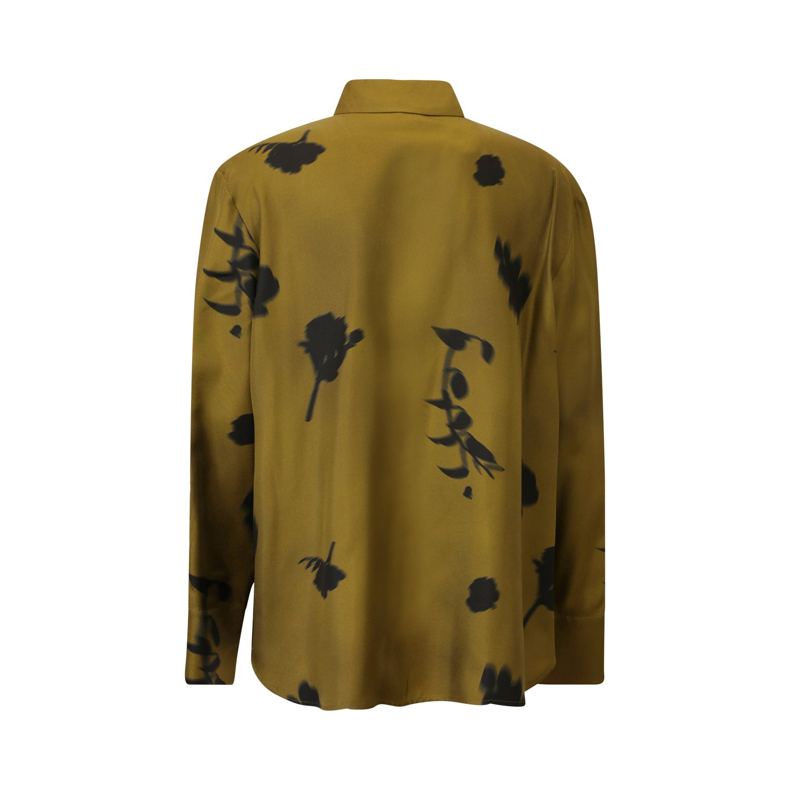 CAMICIA FLOREALE OLIVA