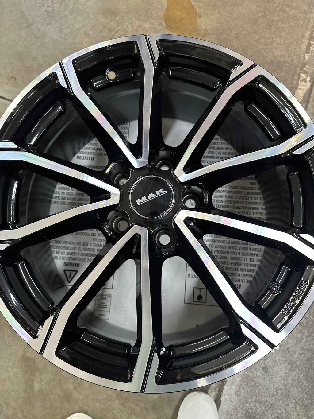 4 Cerchi in Lega MAK 17 Pollici per MG MG4 MG5 ZS Electric Hybrid - Cerchi Lega MAK MG4 MG5 ZS