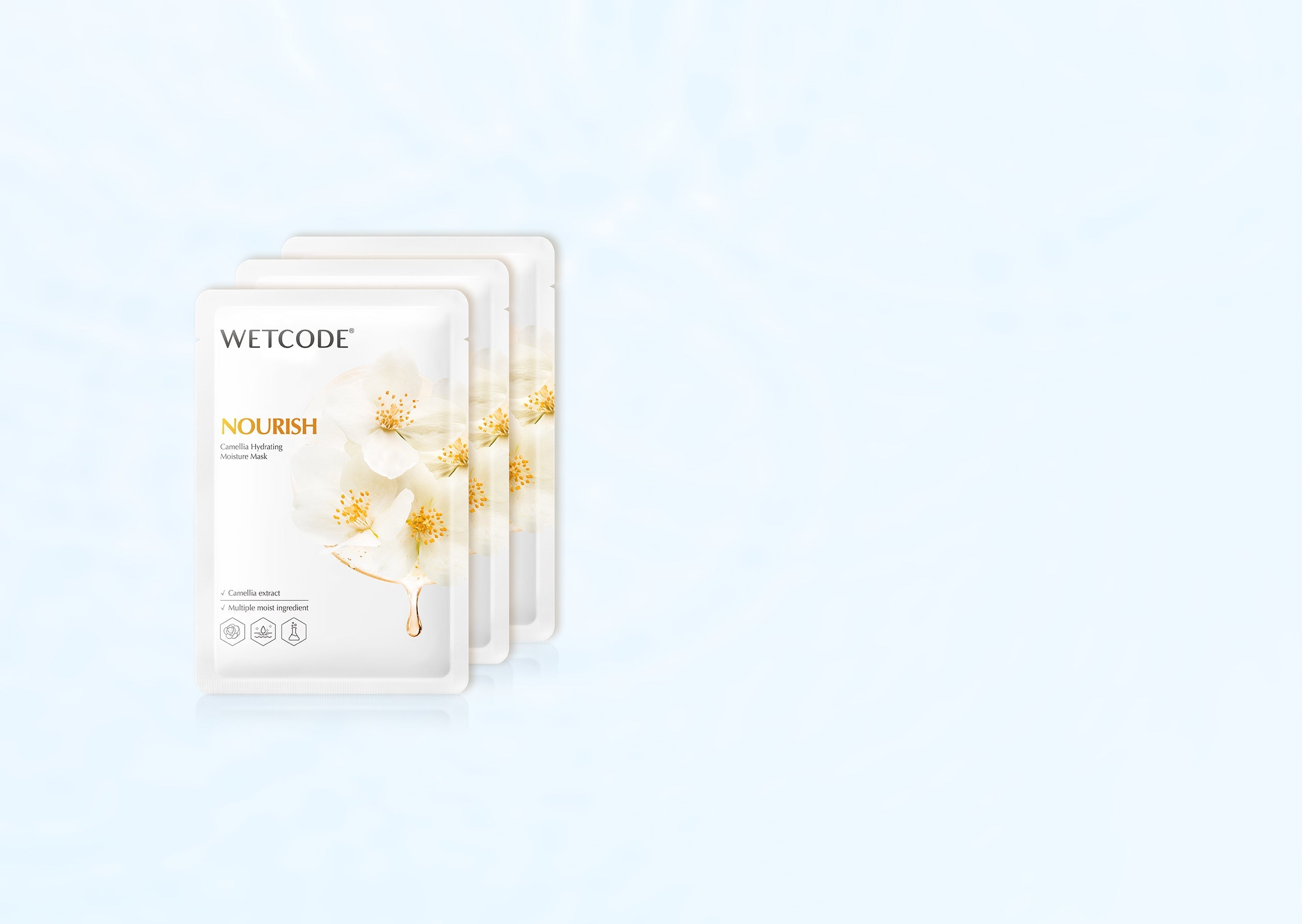 WETCODE - Camellia Hydrating Moisture Mask *10pz