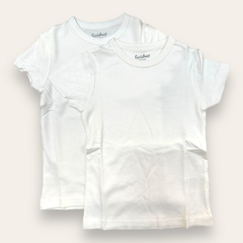 Cycleband - T-shirt Bimbo (confezione Da Due Maglie) Mezza Manica In Caldo Cotone 100% Art. Cb323