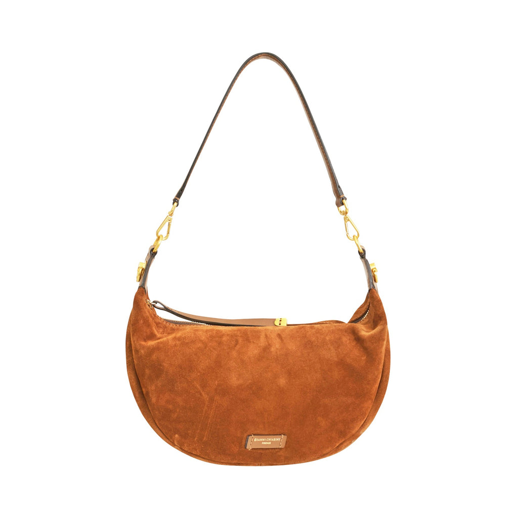 BORSA A SPALLA CUOIO