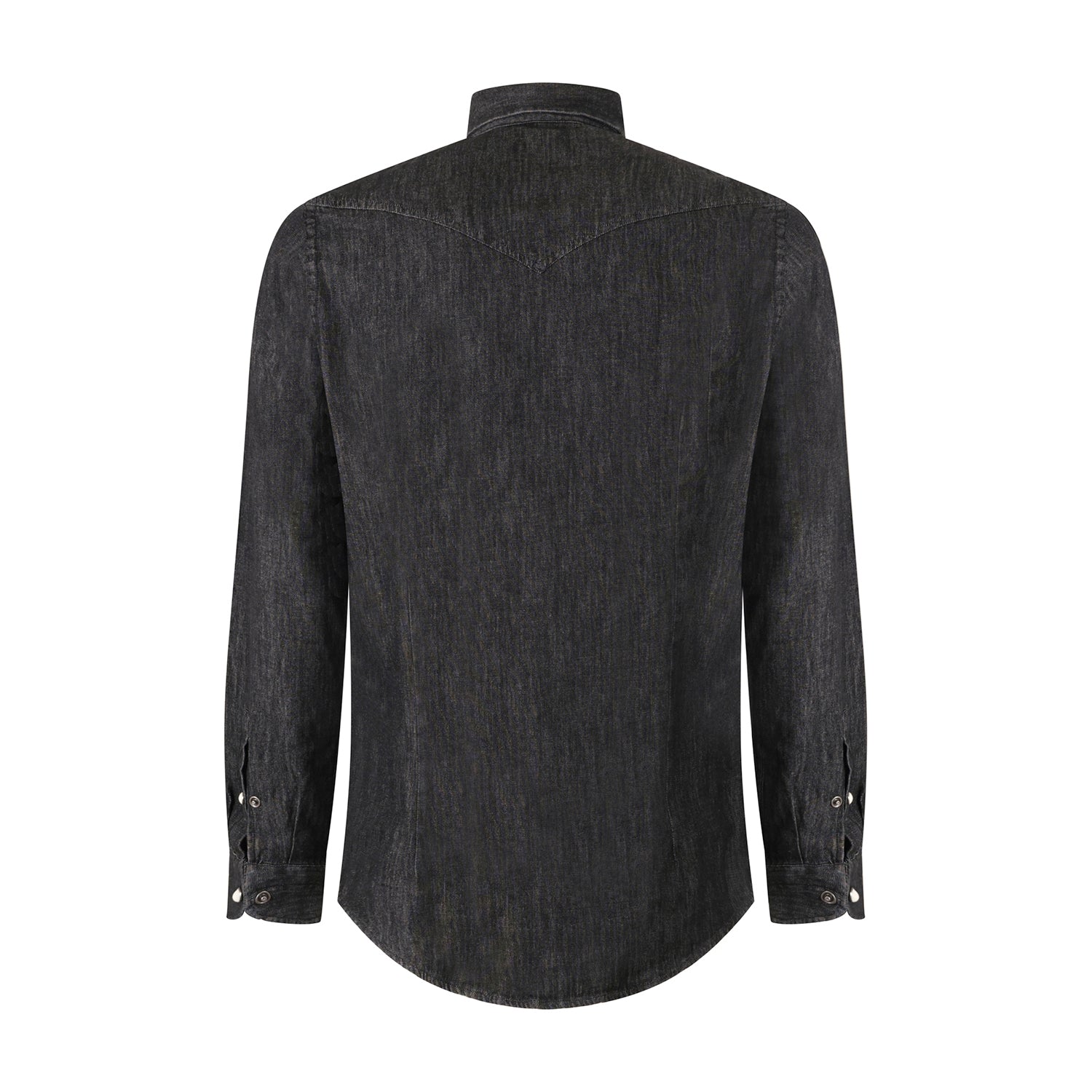 CAMICIA DENIM NERO