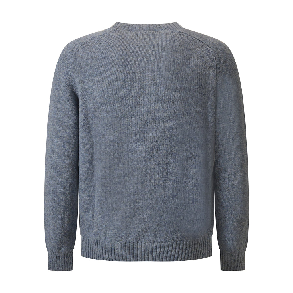 MAGLIA PARICOLLO DENIM