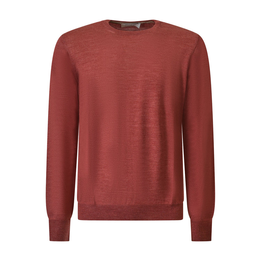 MAGLIA PARICOLLO MATTONE