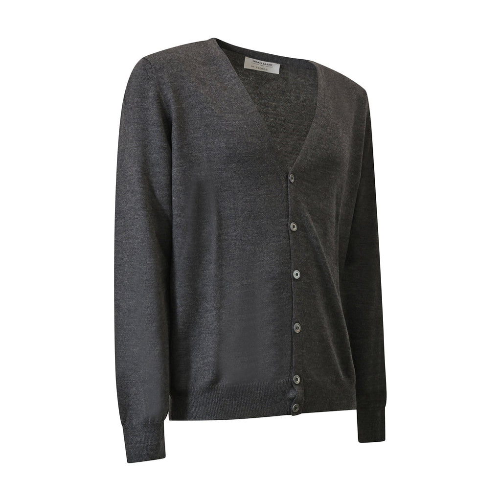 CARDIGAN GRIGIO