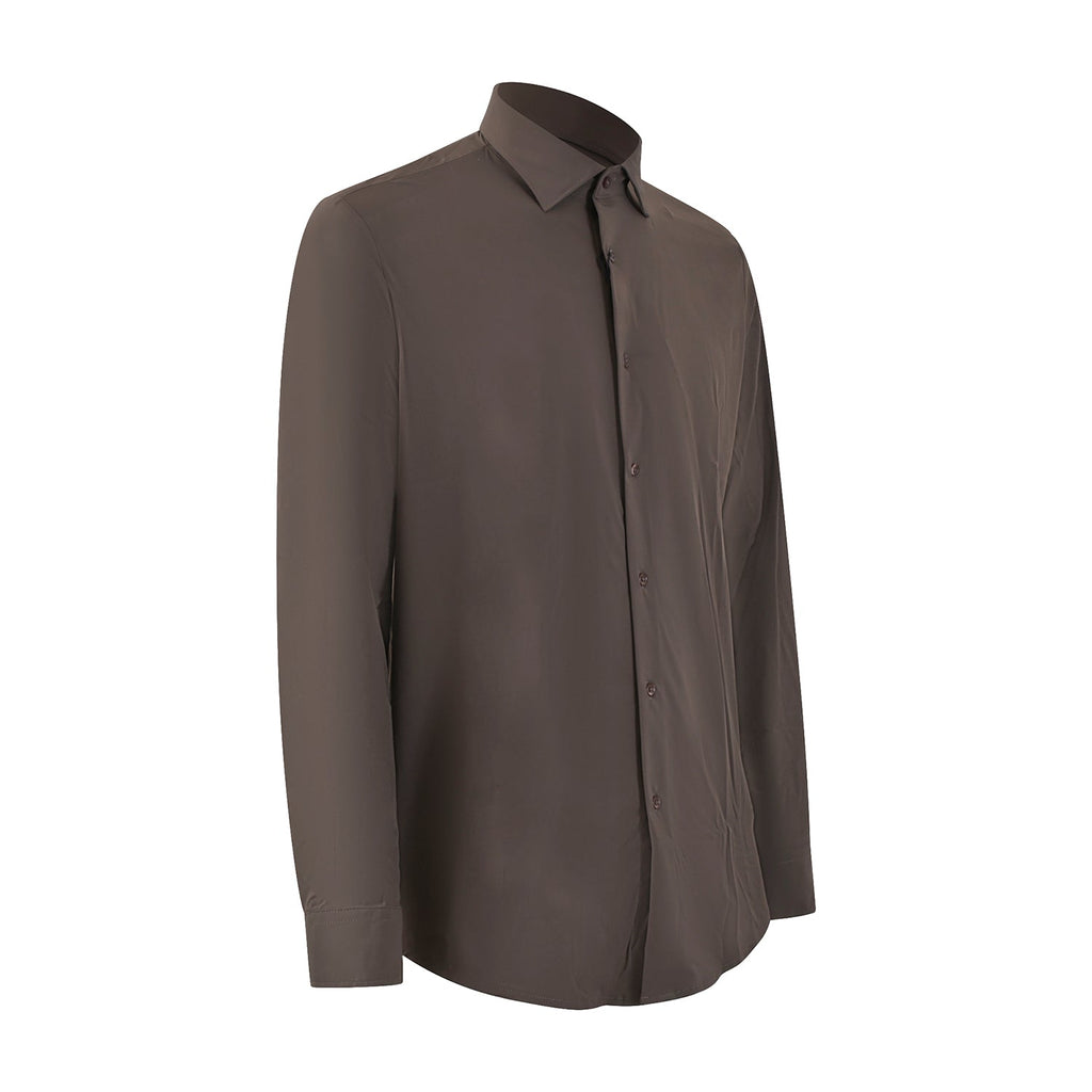 CAMICIA MARRONE