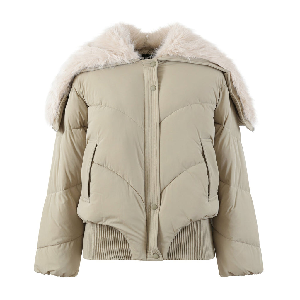 BOMBER OVERSIZE BEIGE