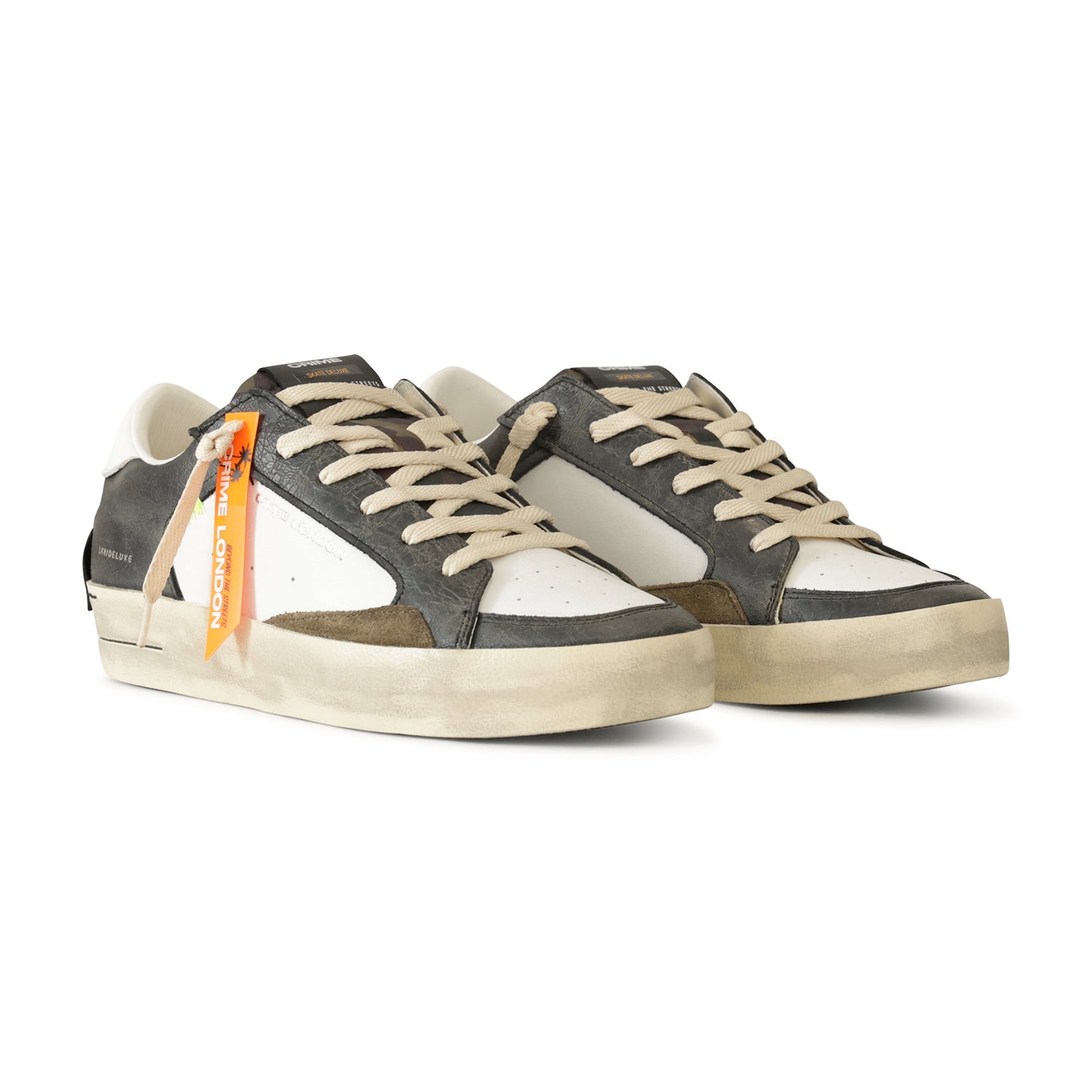 SNEAKERS DISTRESSED NERA