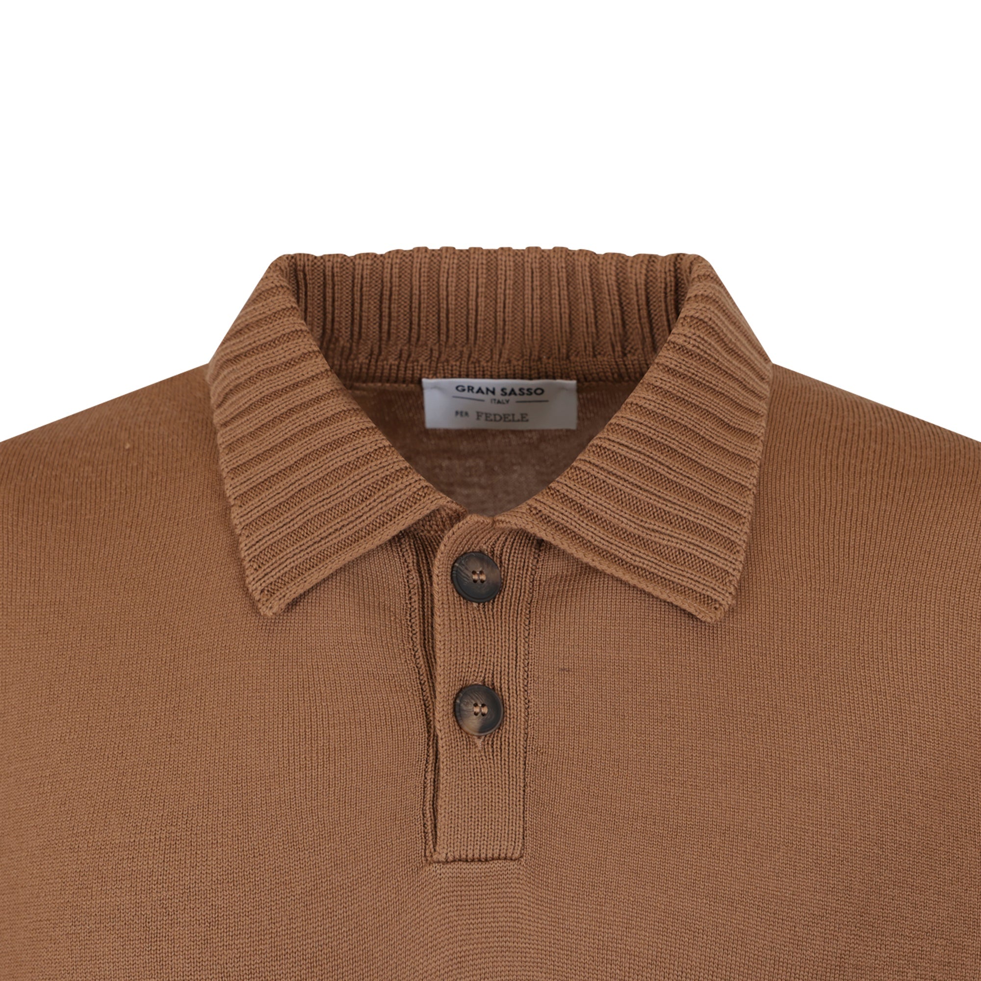 POLO TENNIS CARAMELLO