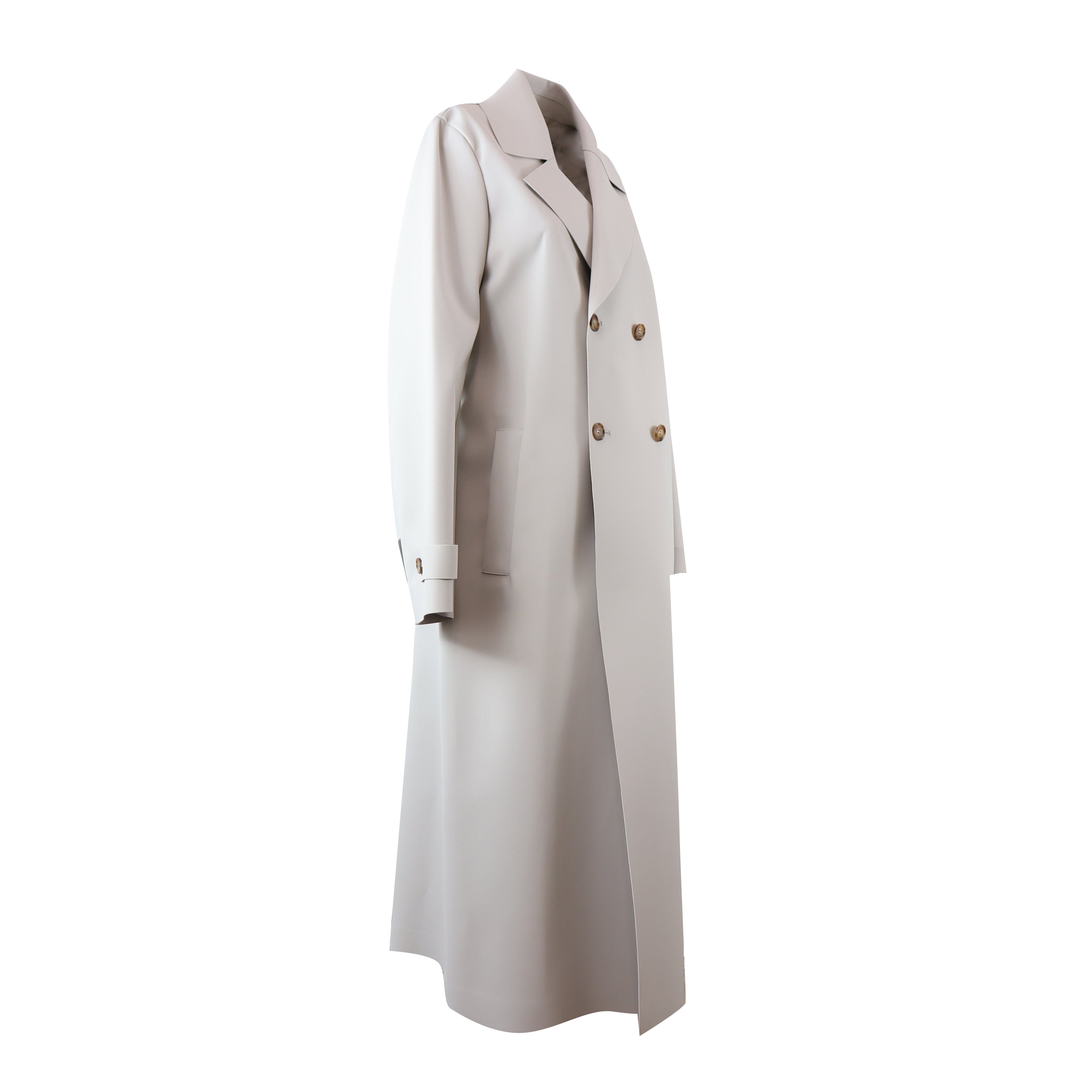 TRENCH CEDRO GRIGIO CHIARO