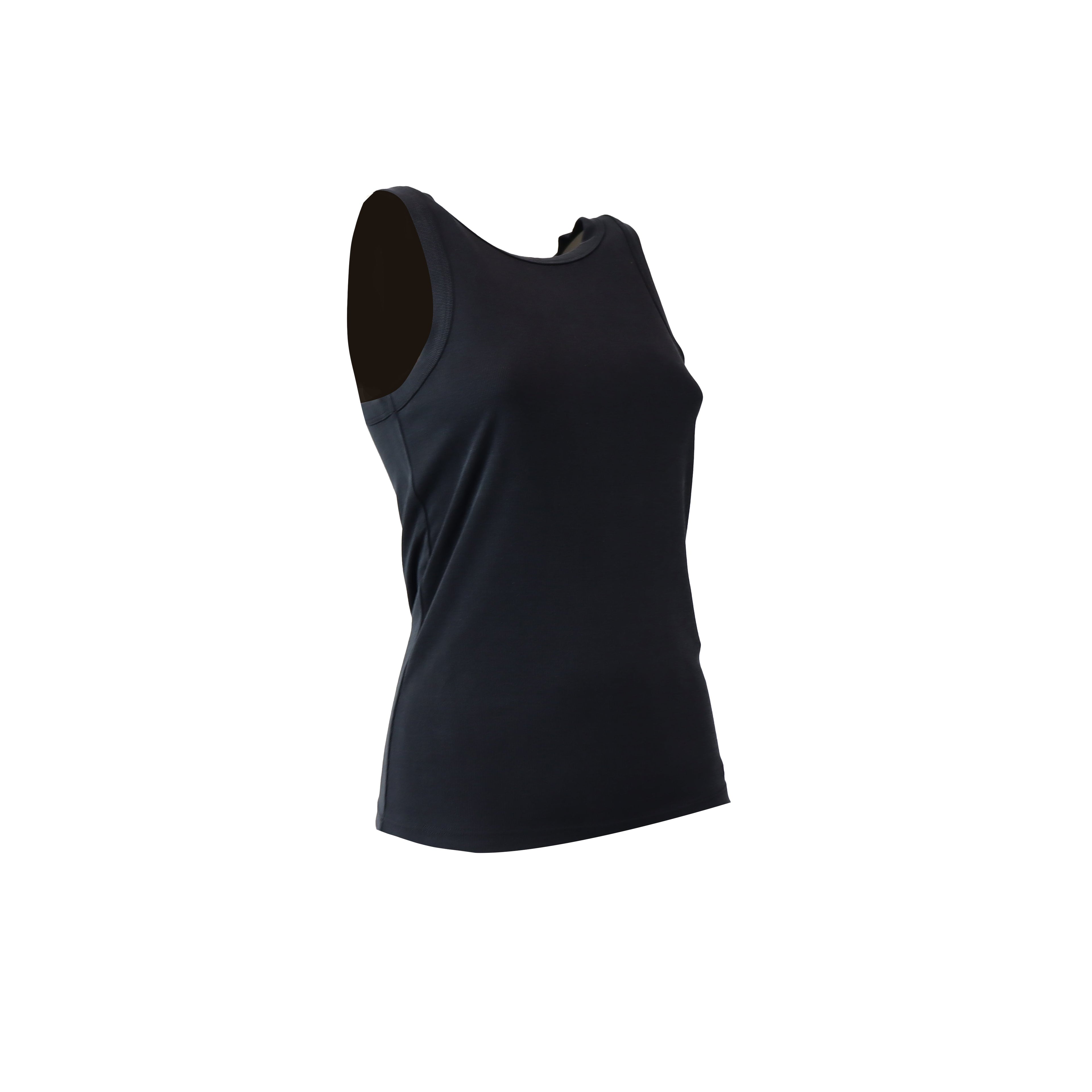 TOP SETA NERO