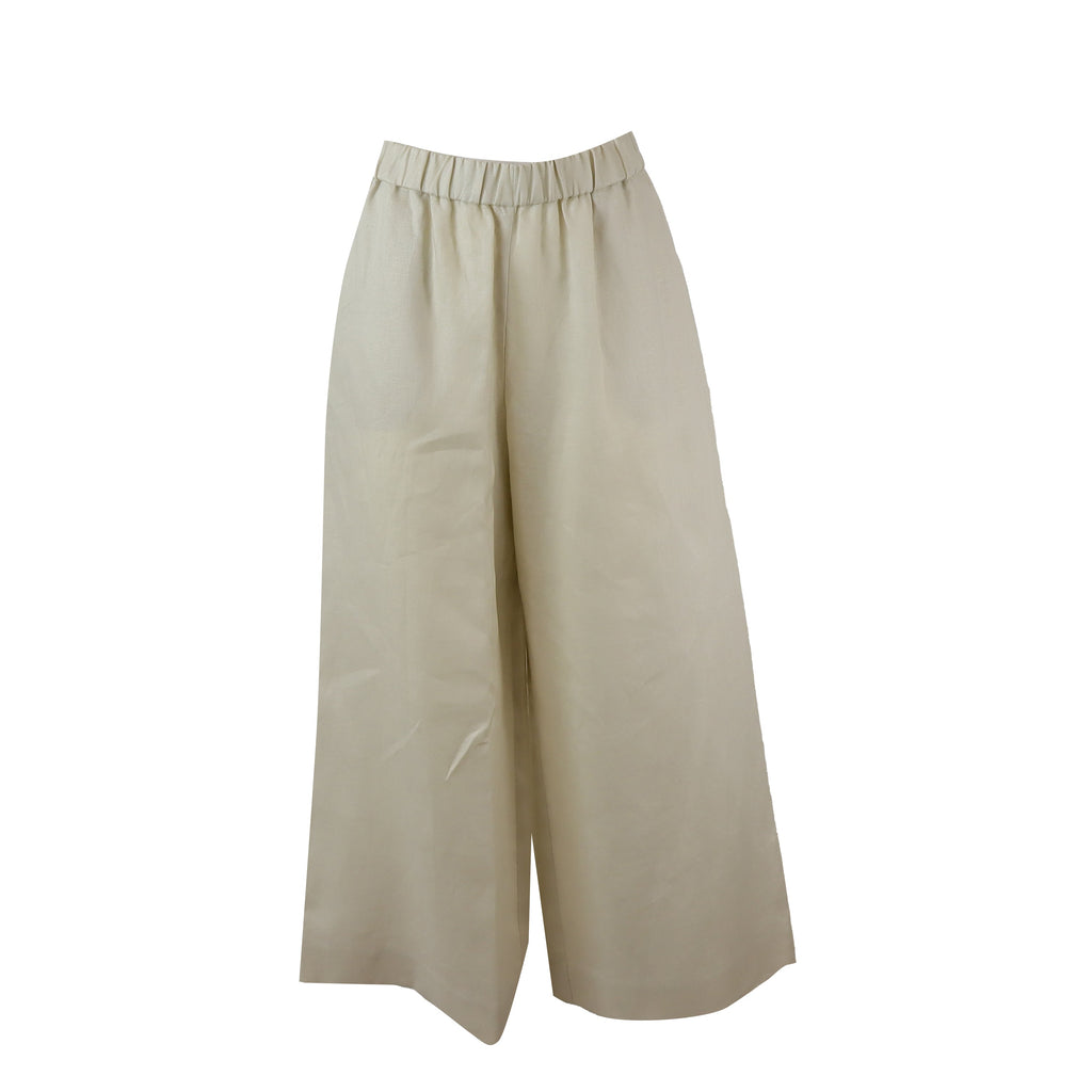 PANTALONE CANNETI OFF WHITE