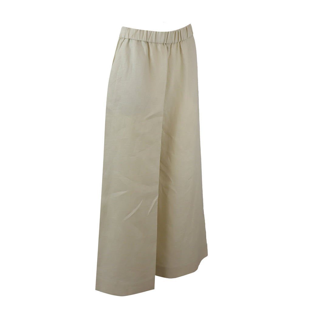 PANTALONE CANNETI OFF WHITE
