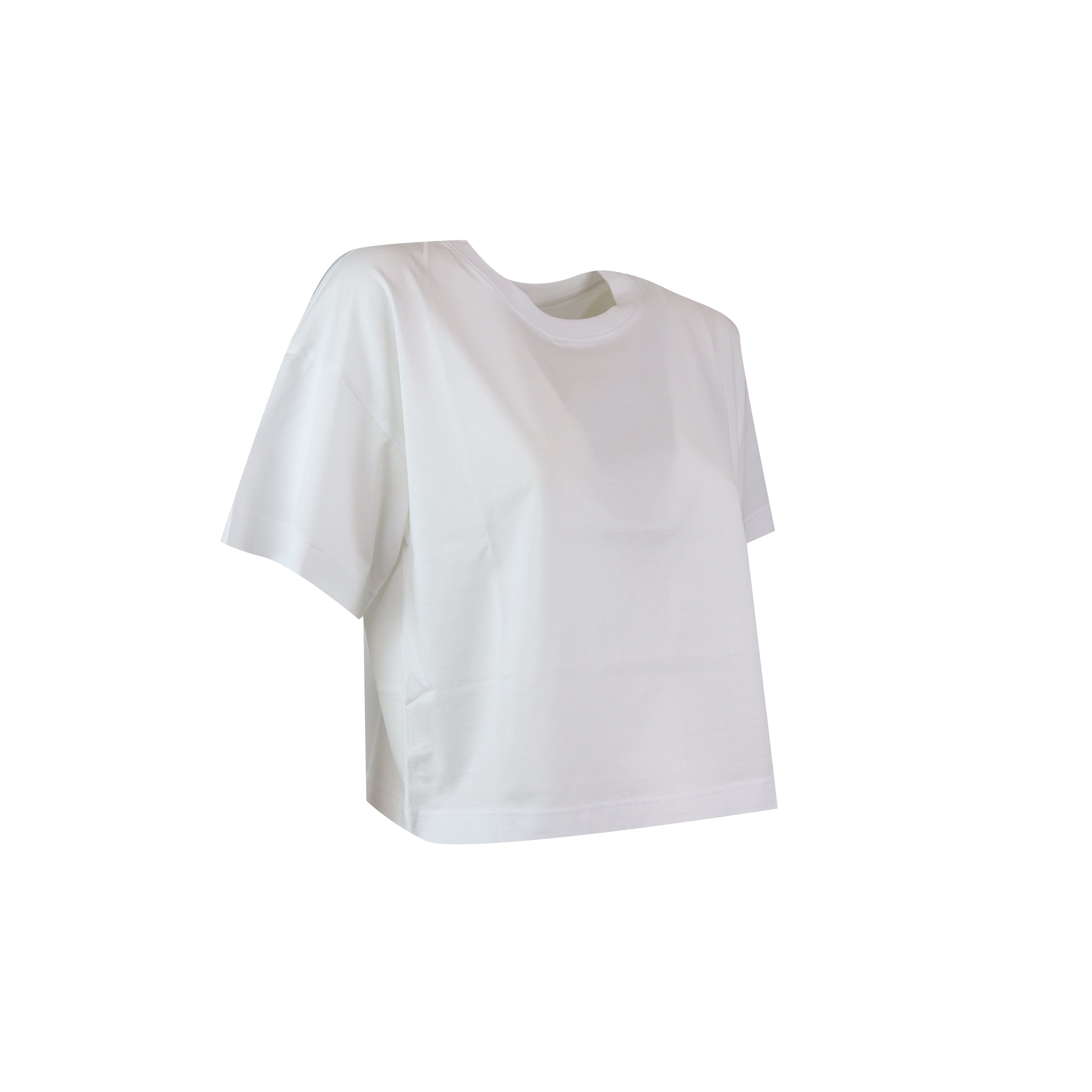 MAGLIA CROP RADICE BIANCO