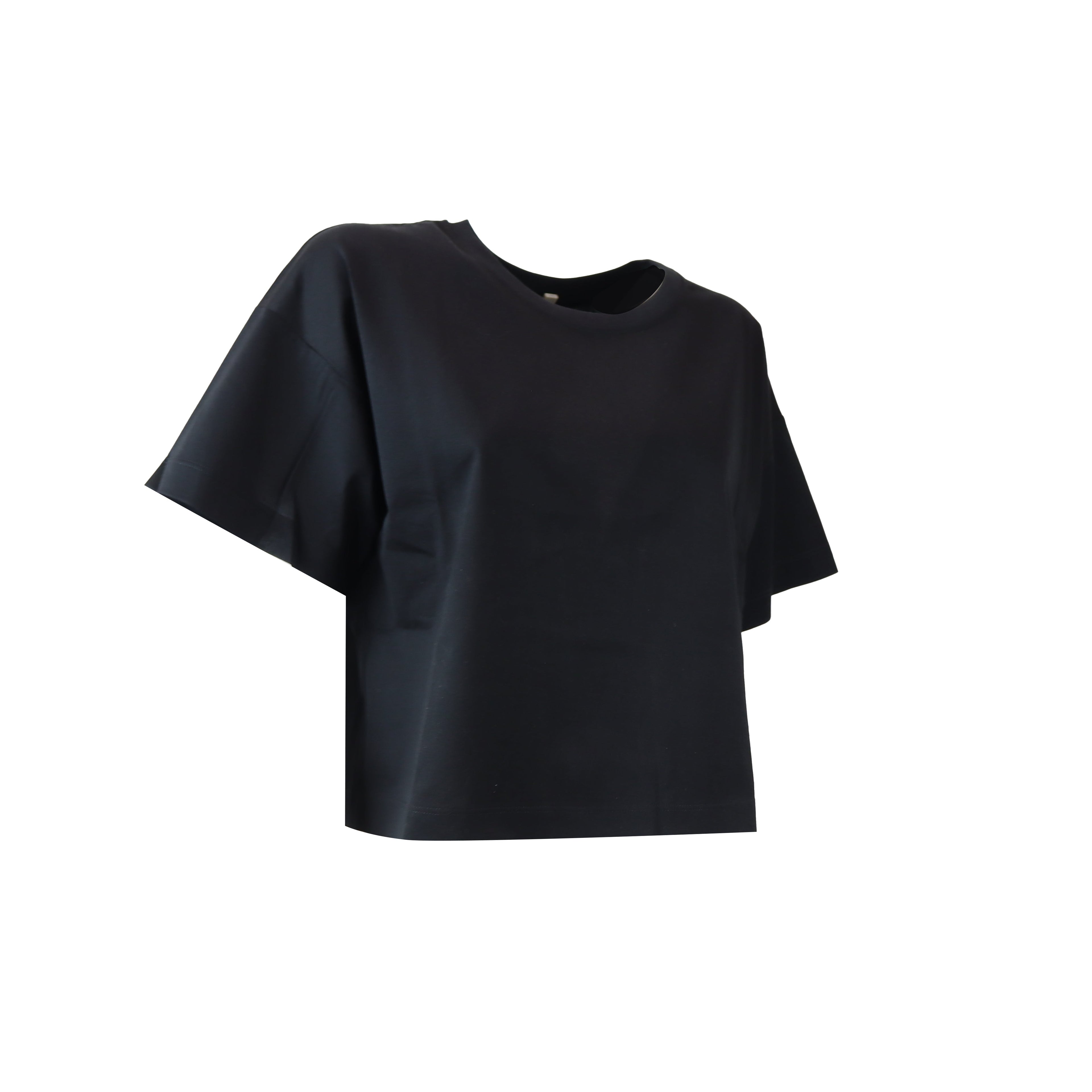 MAGLIA CROP RADICE NERA