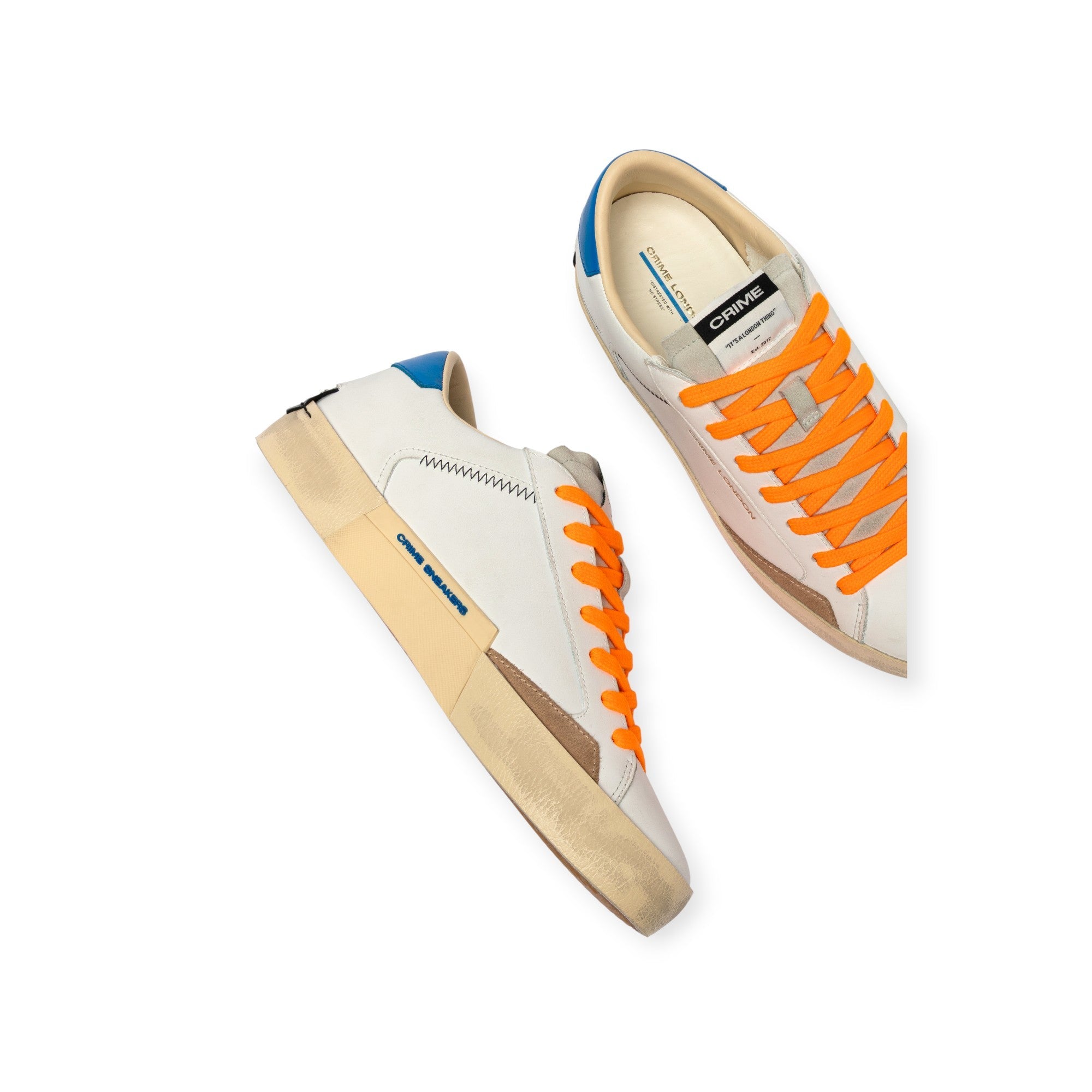 SNEAKERS DISTRESSED BIANCA