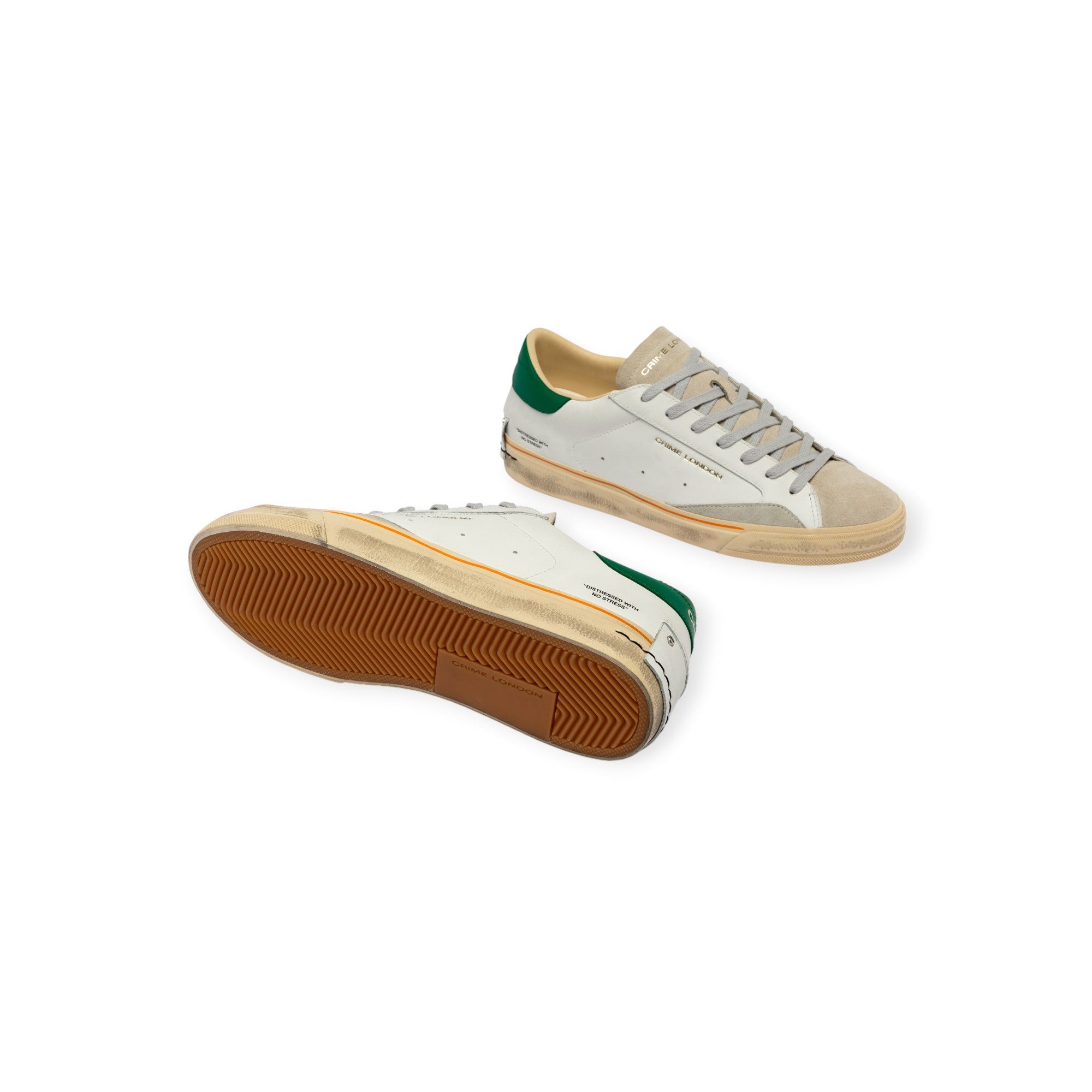 SNEAKERS DISTRESSED BIANCA