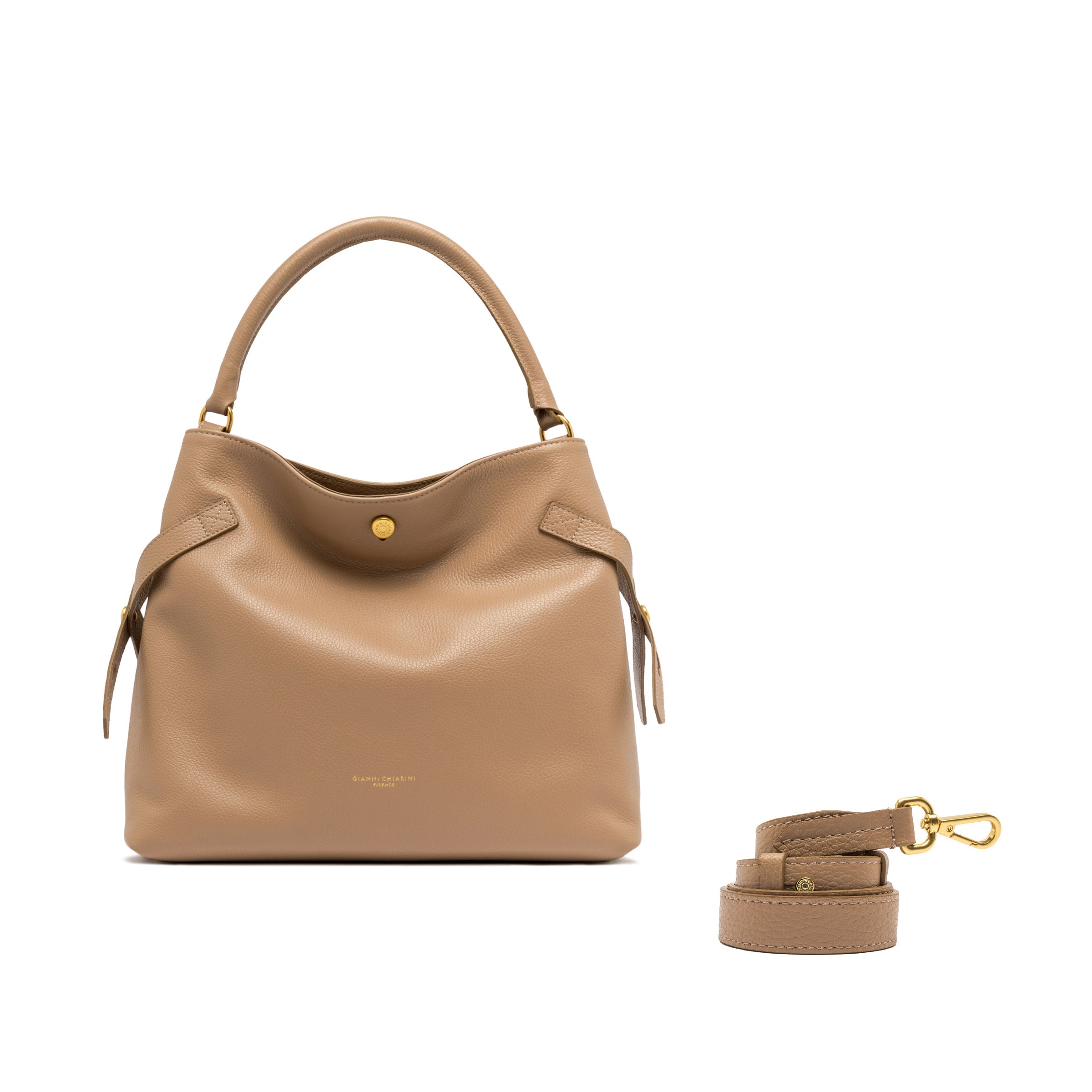 BORSA A MANO BEIGE