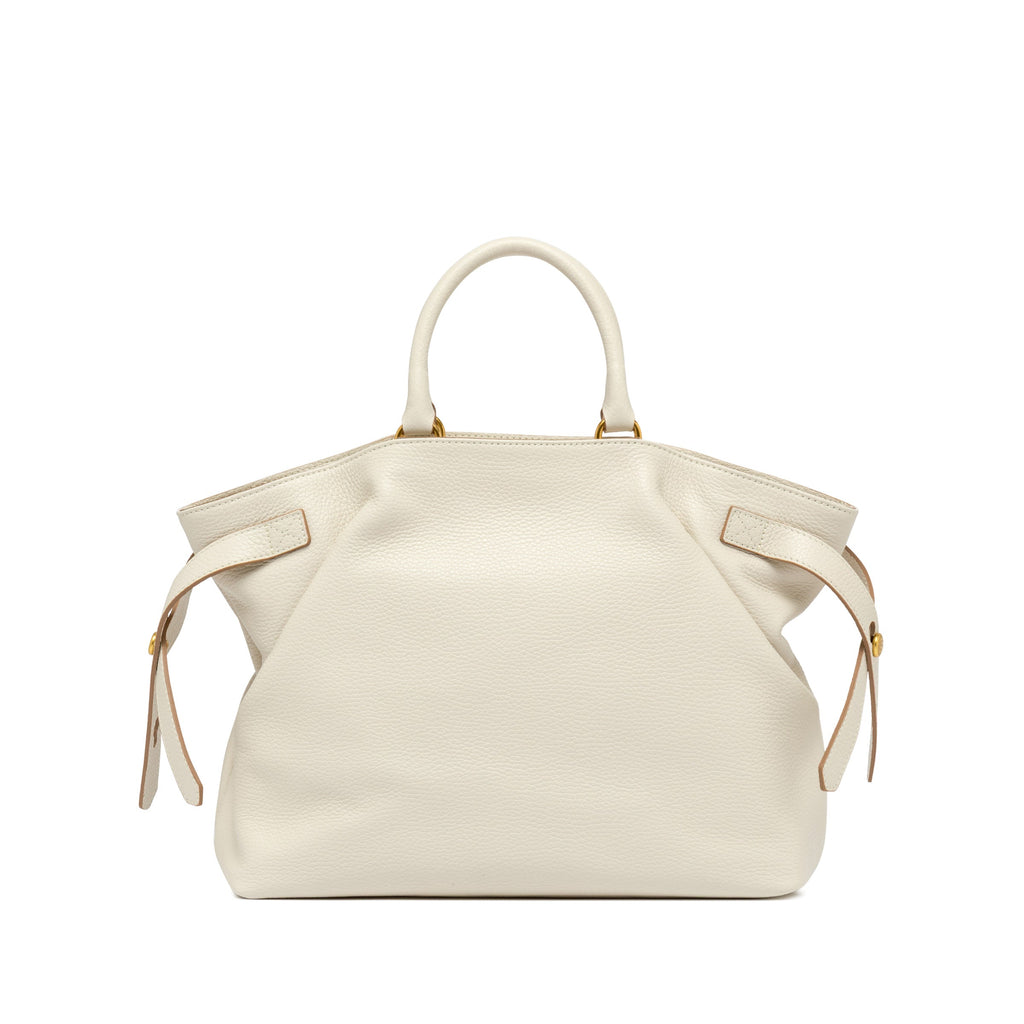 BORSA A MANO GRANDE LATTE