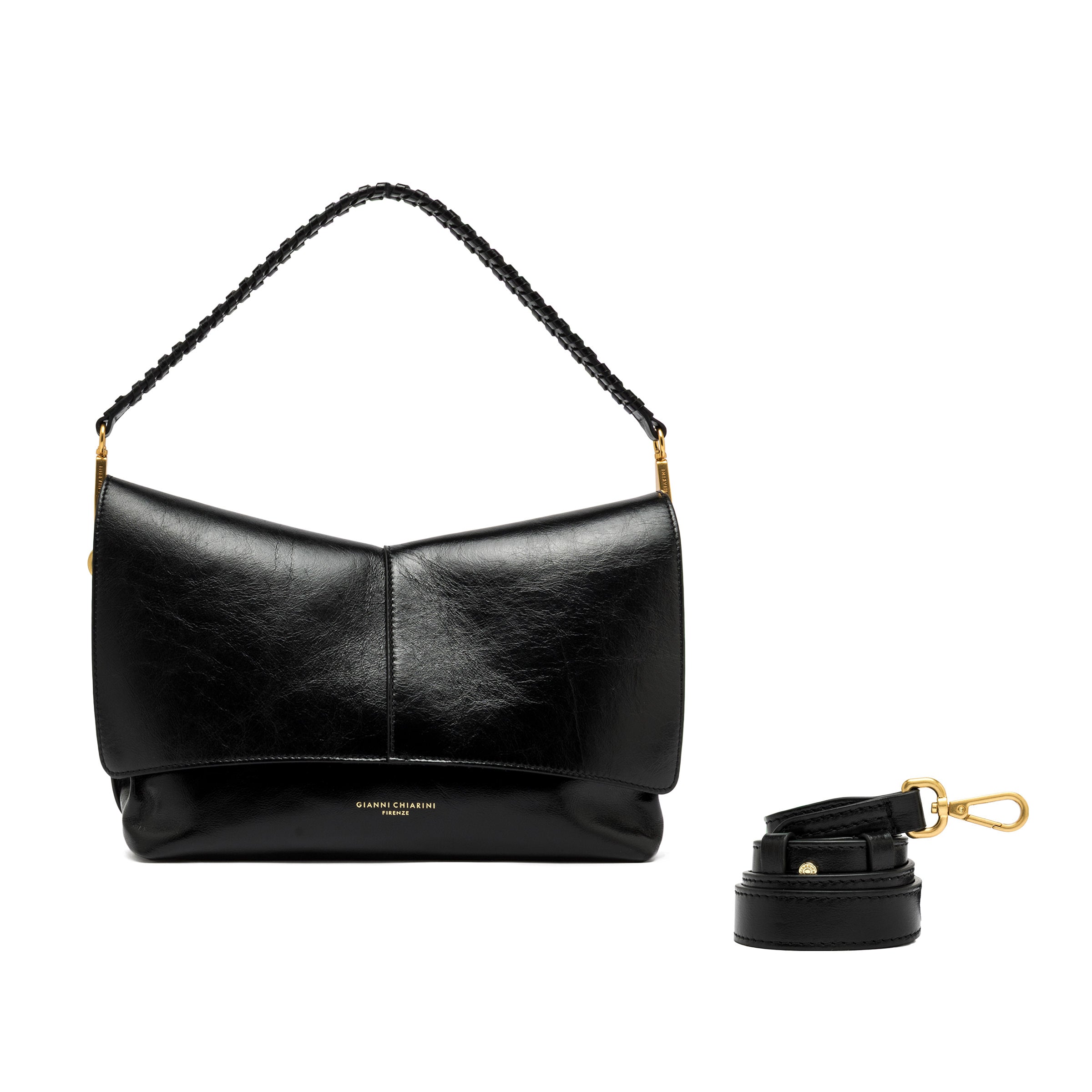 BORSA A SPALLA GRANDE NERA
