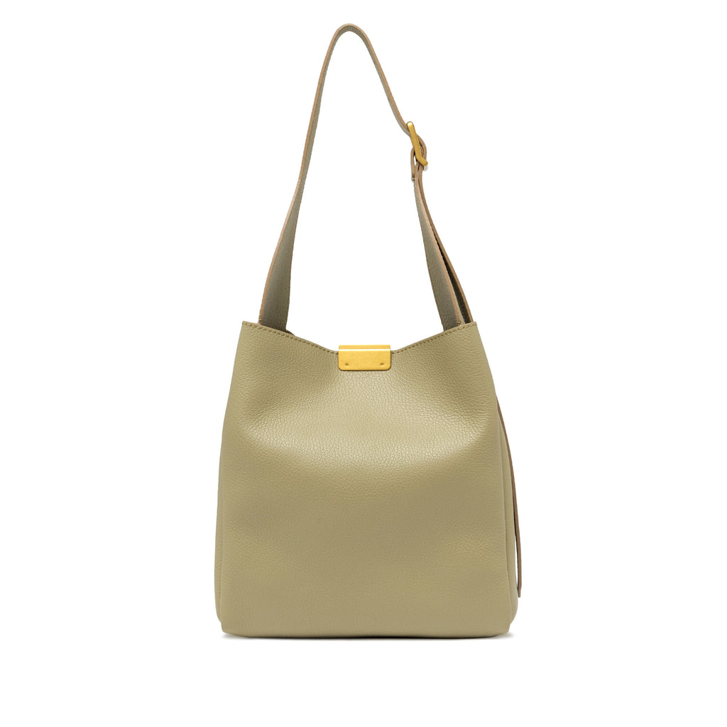 BORSA A SPALLA VERDE