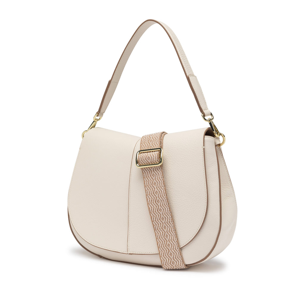BORSA A TRACOLLA GRANDE LATTE