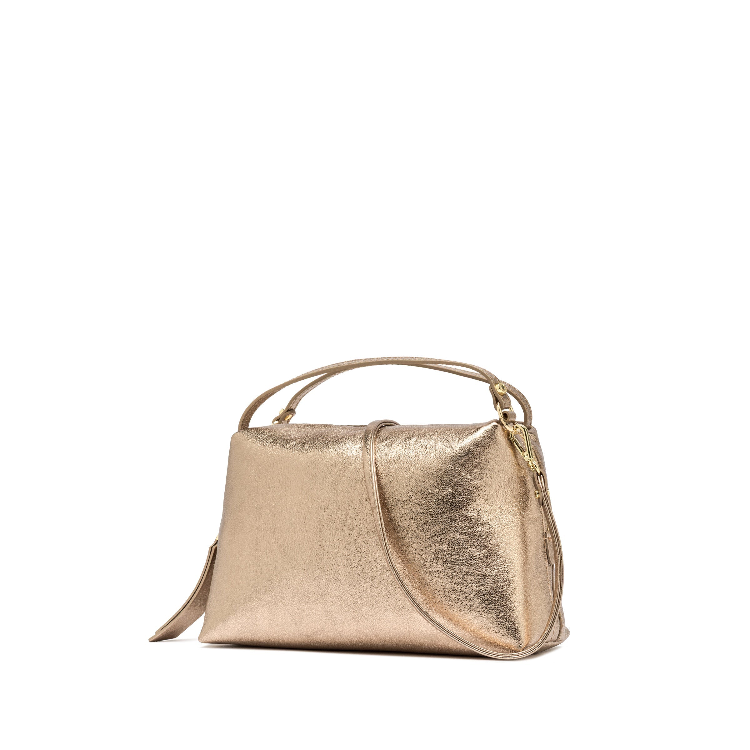 BORSA A MANO PLATINO