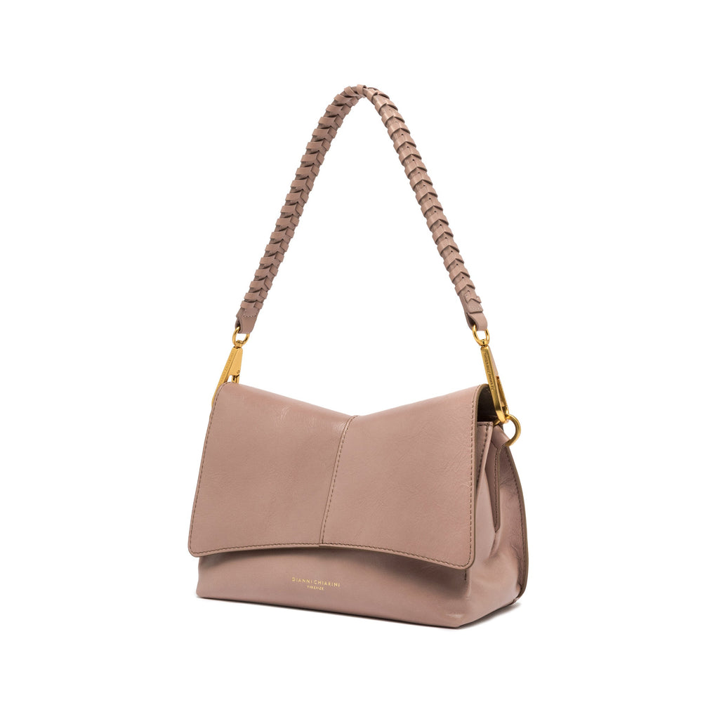 BORSA A SPALLA ROSA