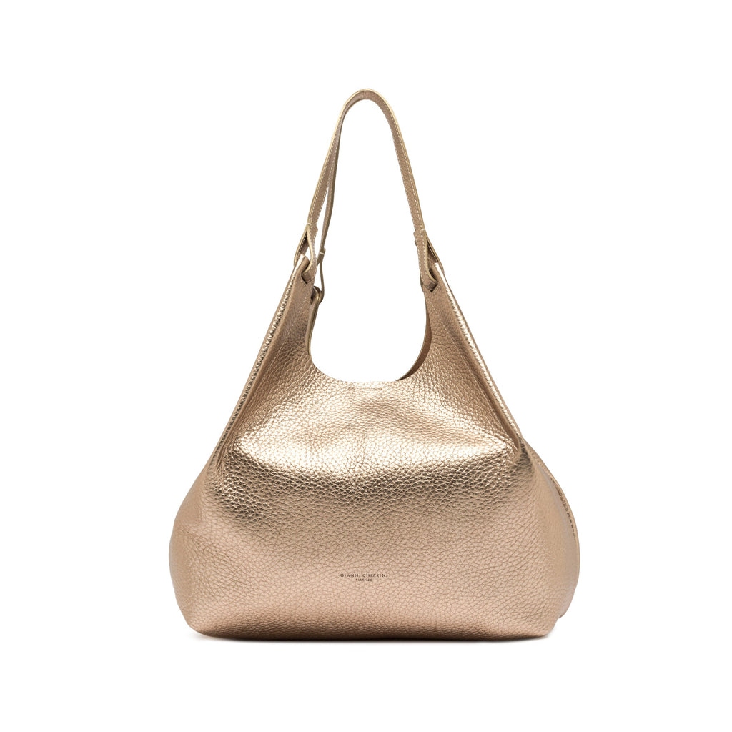 BORSA A SPALLA PLATINO