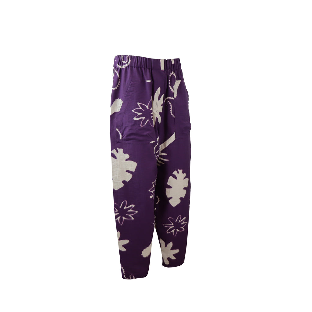 PANTALONE BALLOON VIOLA