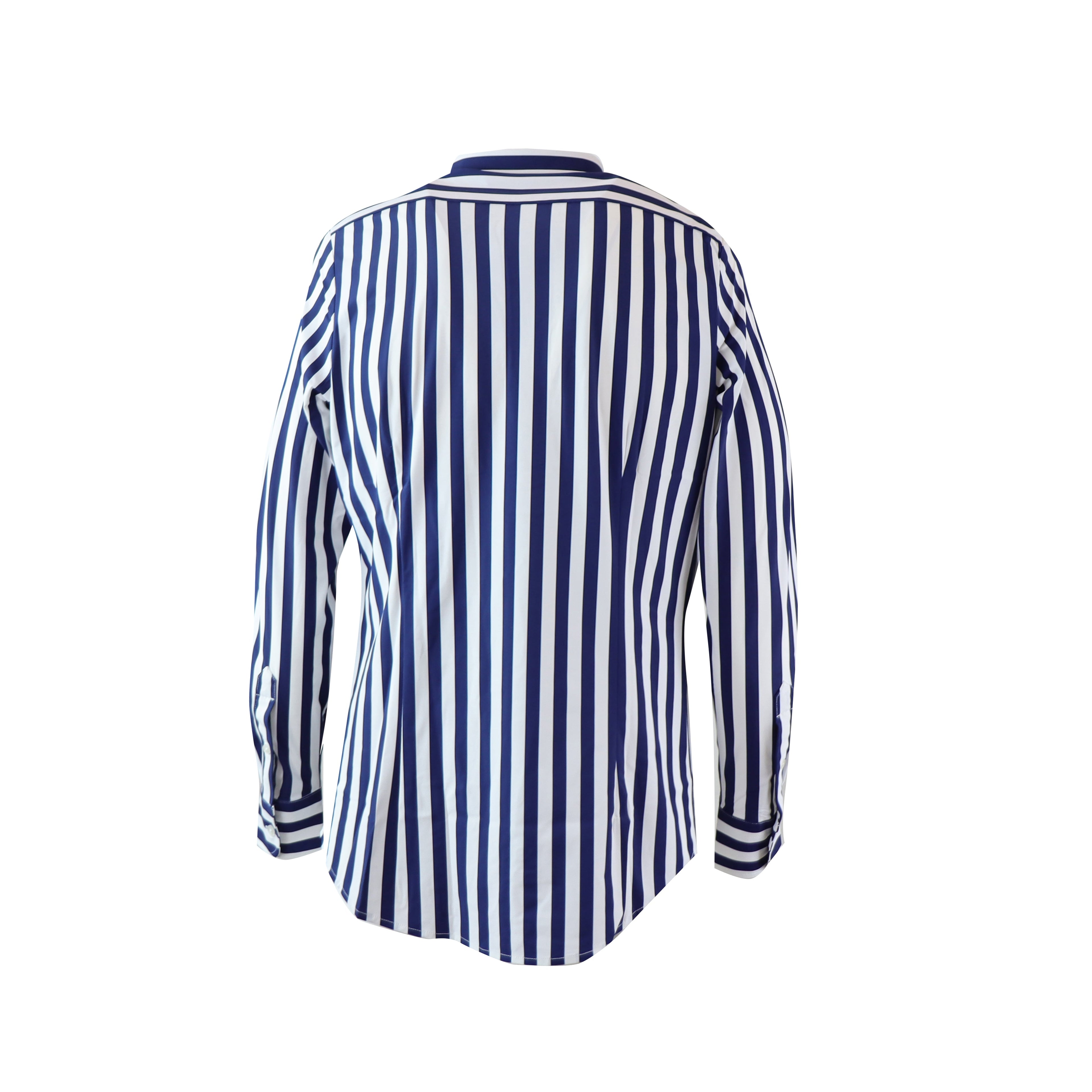 CAMICIA A RIGHE BLU