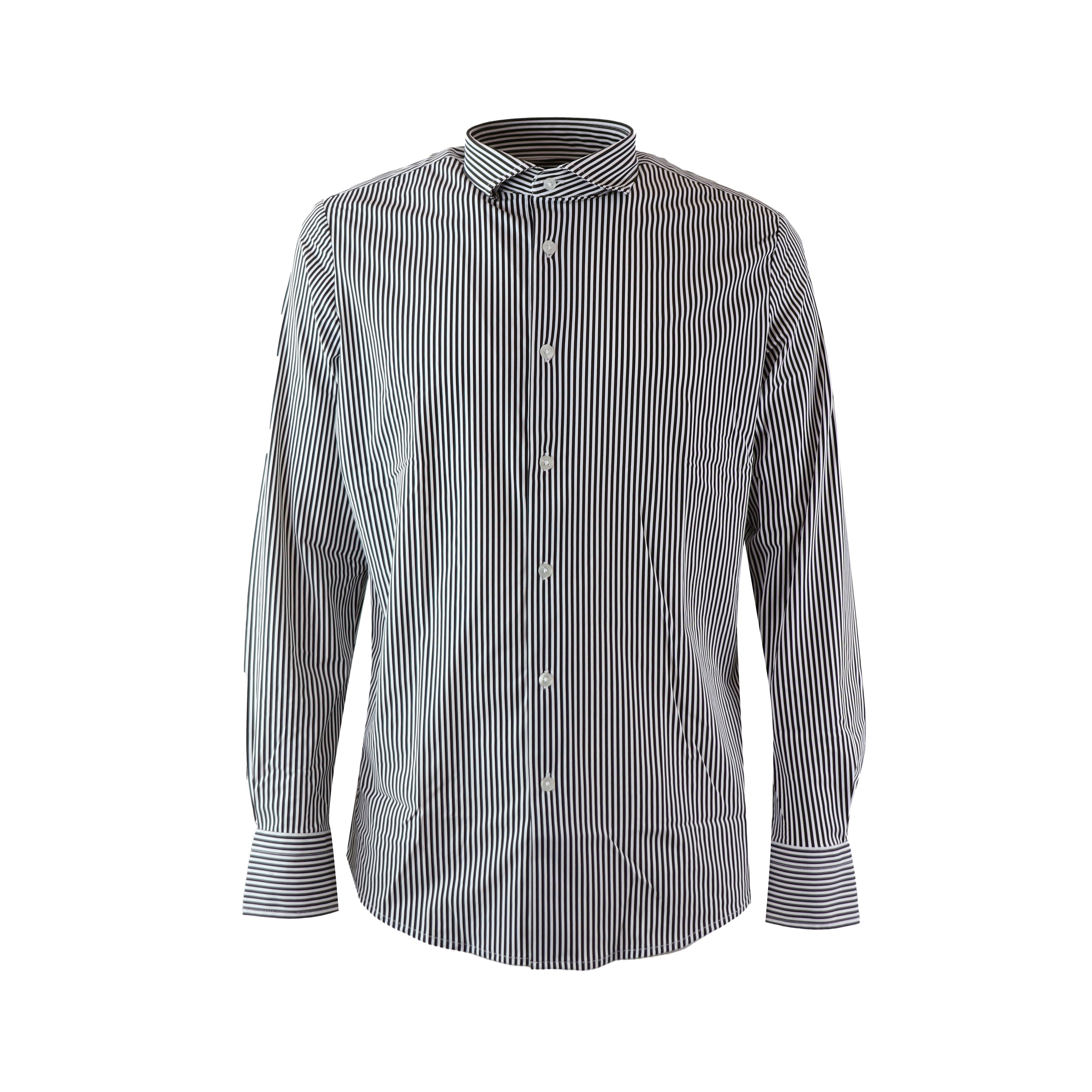 CAMICIA MILLERIGHE MARRONE