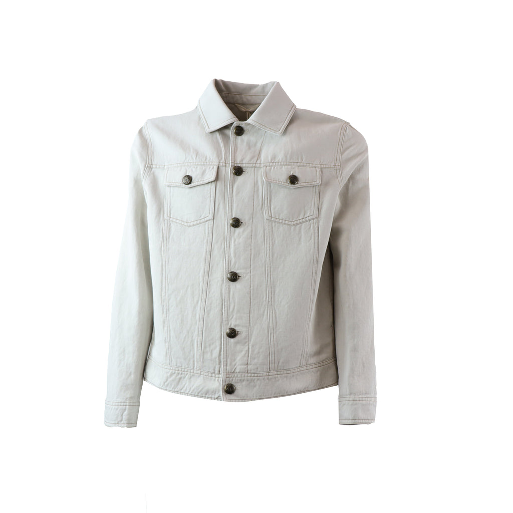 DENIM JACKET ECRU