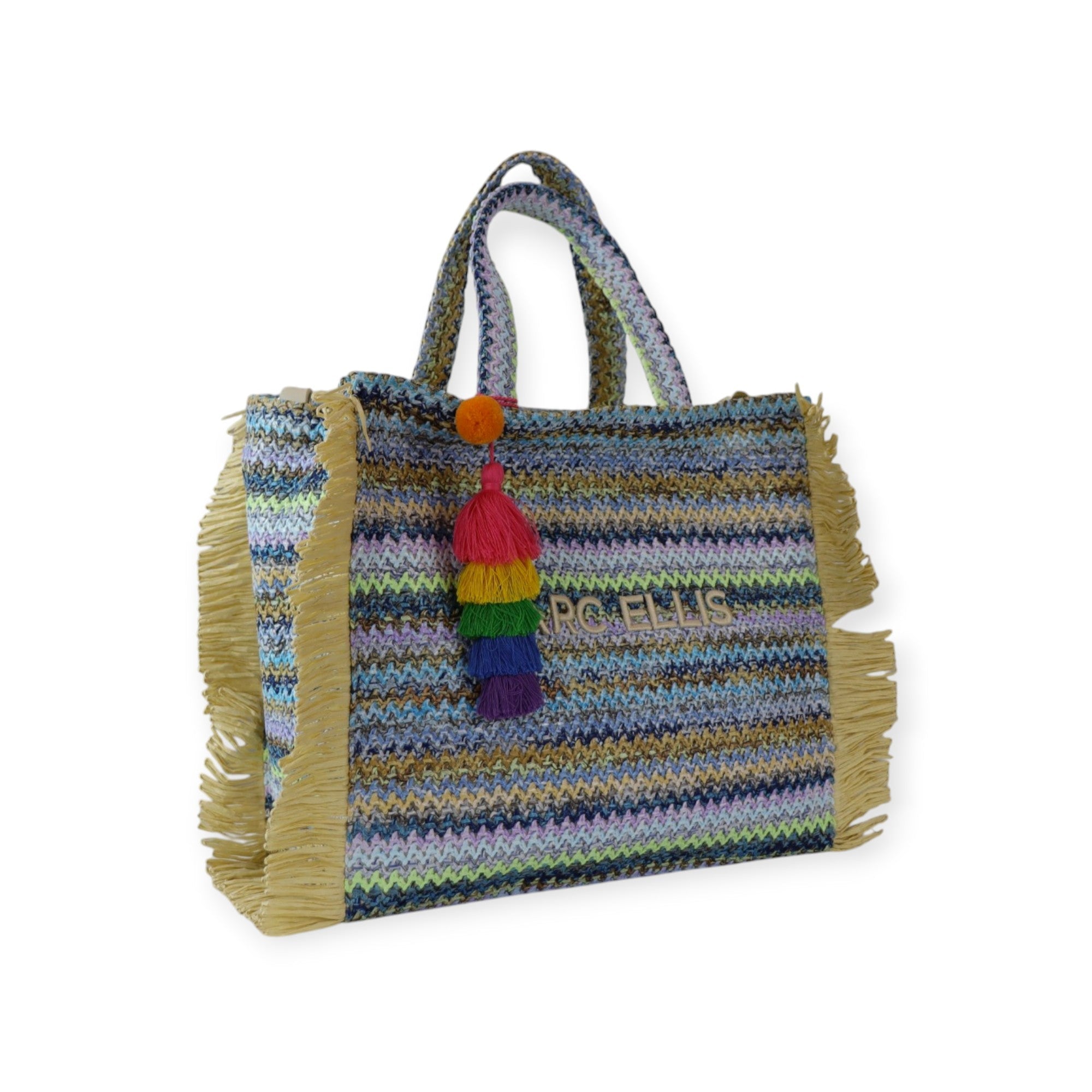 BORSA A MANO BUBY BIG MULTICOLOR