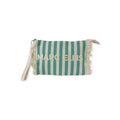 POCHETTE BUBY VERDE A RIGHE