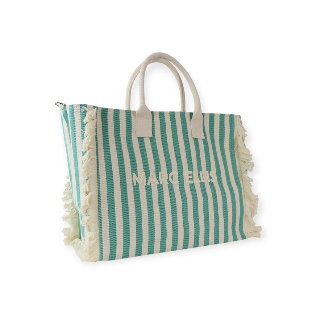 SHOPPING BUBY VERDE A RIGHE