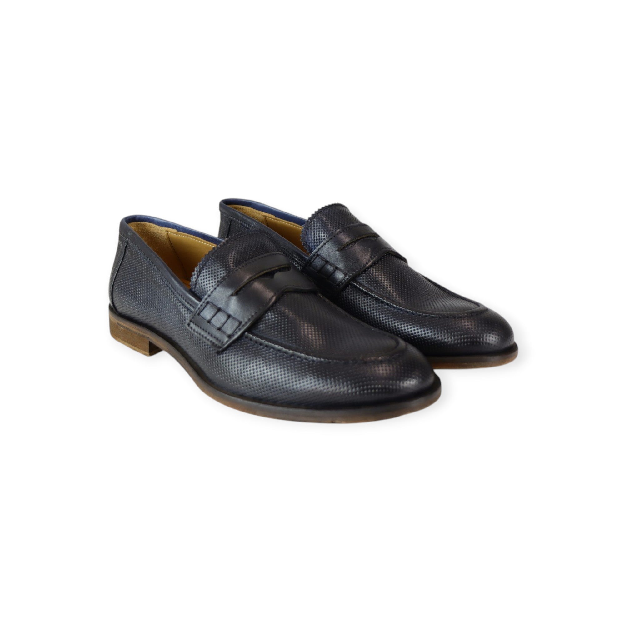 MOCASSINO BLU