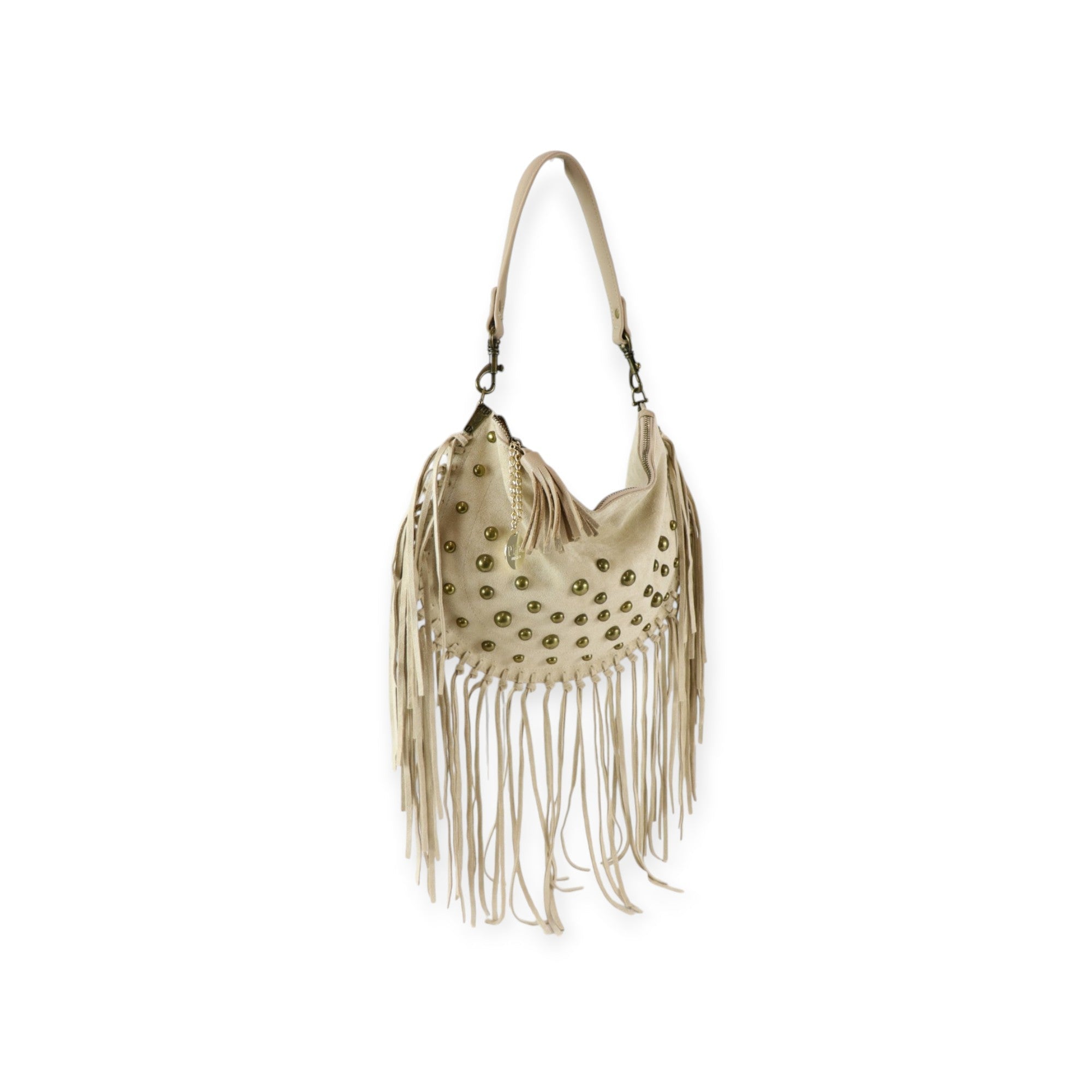 BORSA A SPALLA BEIGE