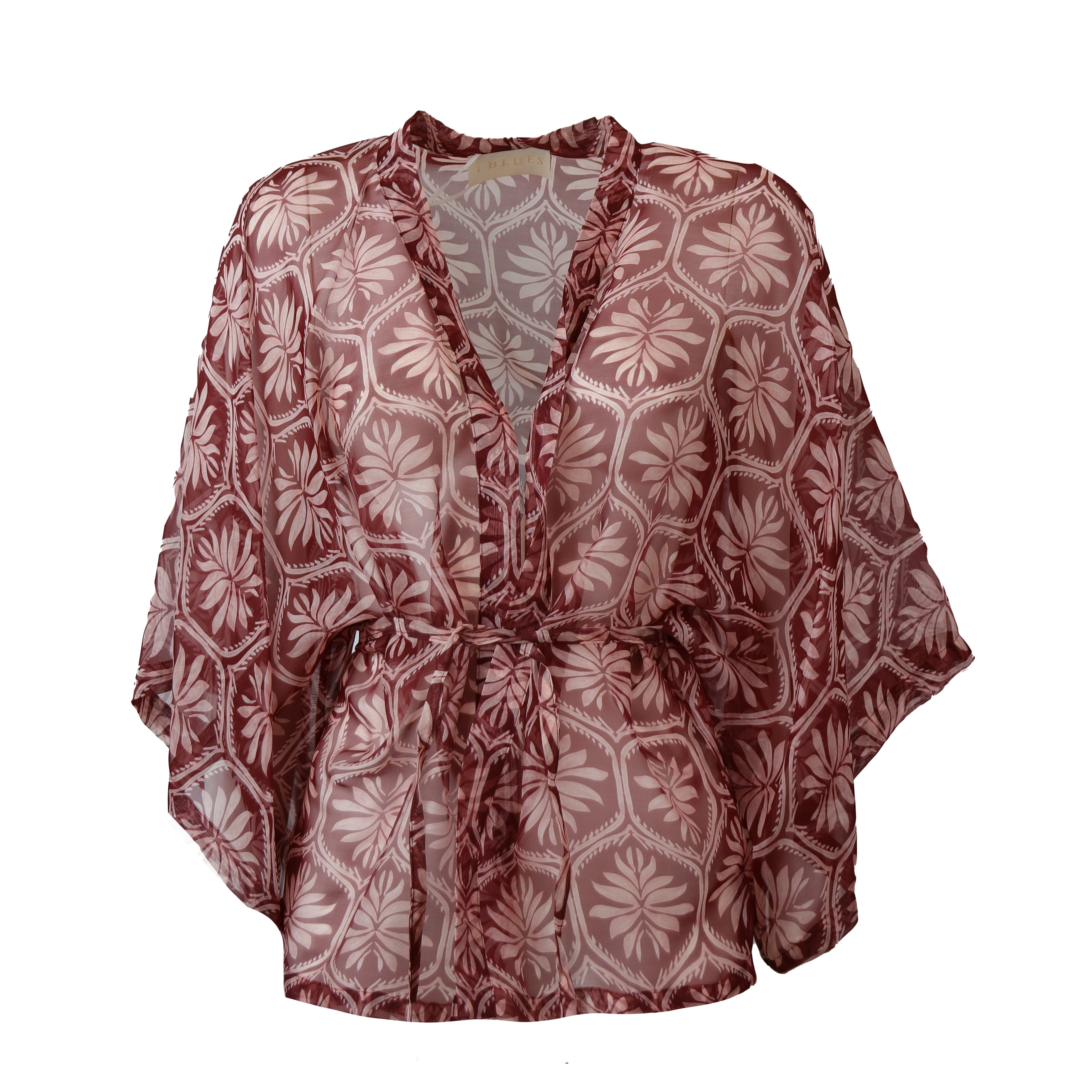 BLUSA QUOTA BORDEAUX FANTASIA