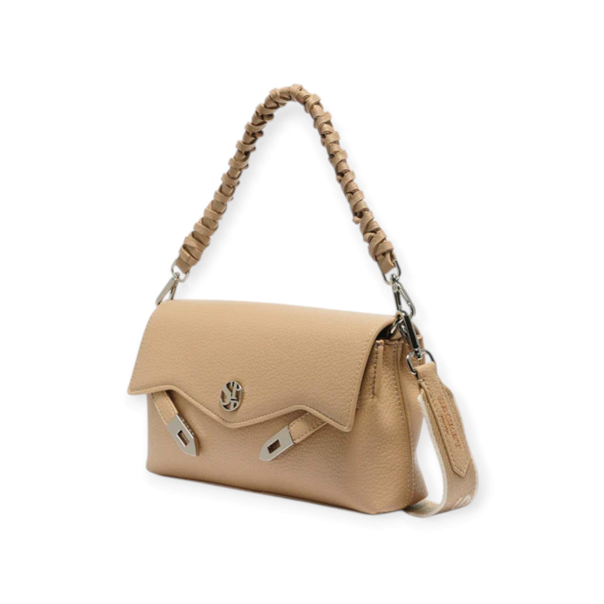 CLUTCH QUINY SMALL BEIGE