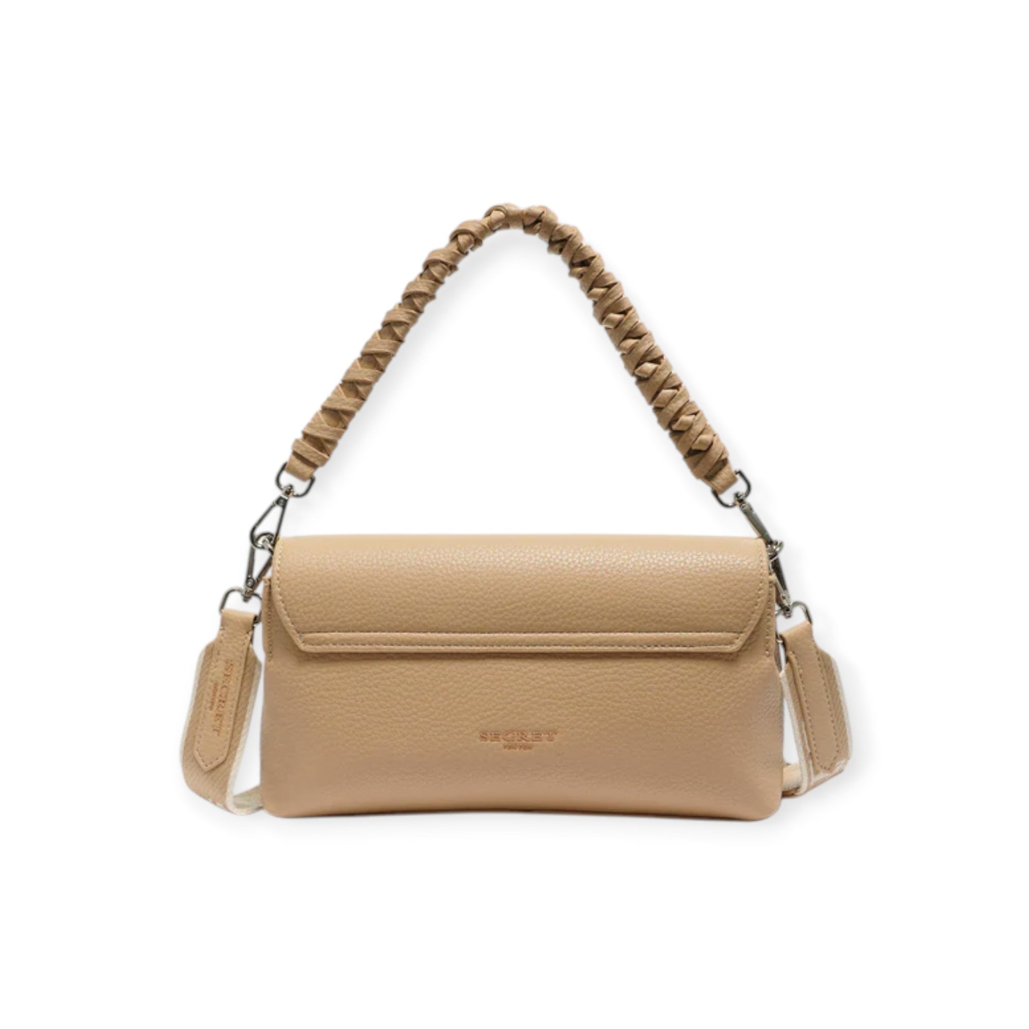 CLUTCH QUINY SMALL BEIGE