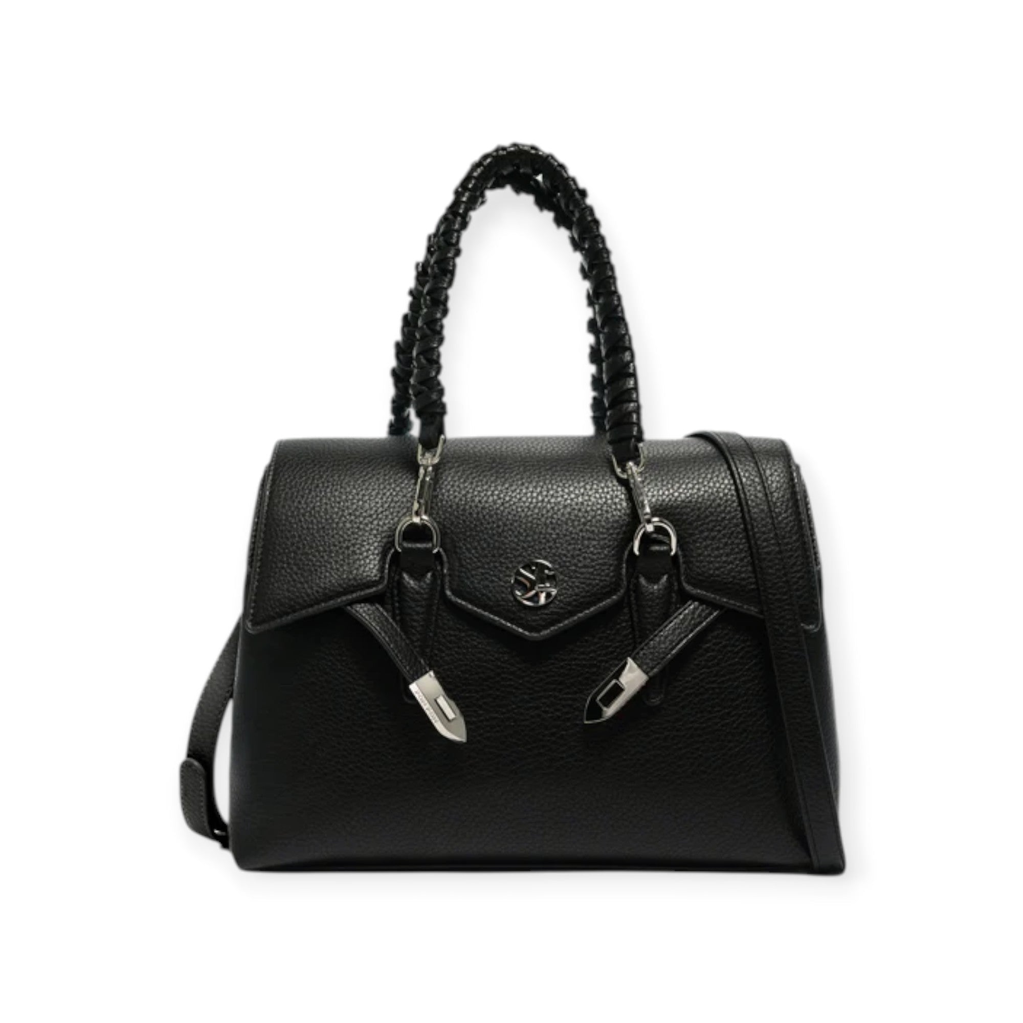 CLUTCH QUINY MEDIA NERA