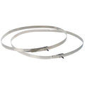 AXIS E645STAINLESS STEEL STRAPS 1450MM 1 PAIR - PROMO FINO AD ESAURIMENTO SCORTE [5800-811]