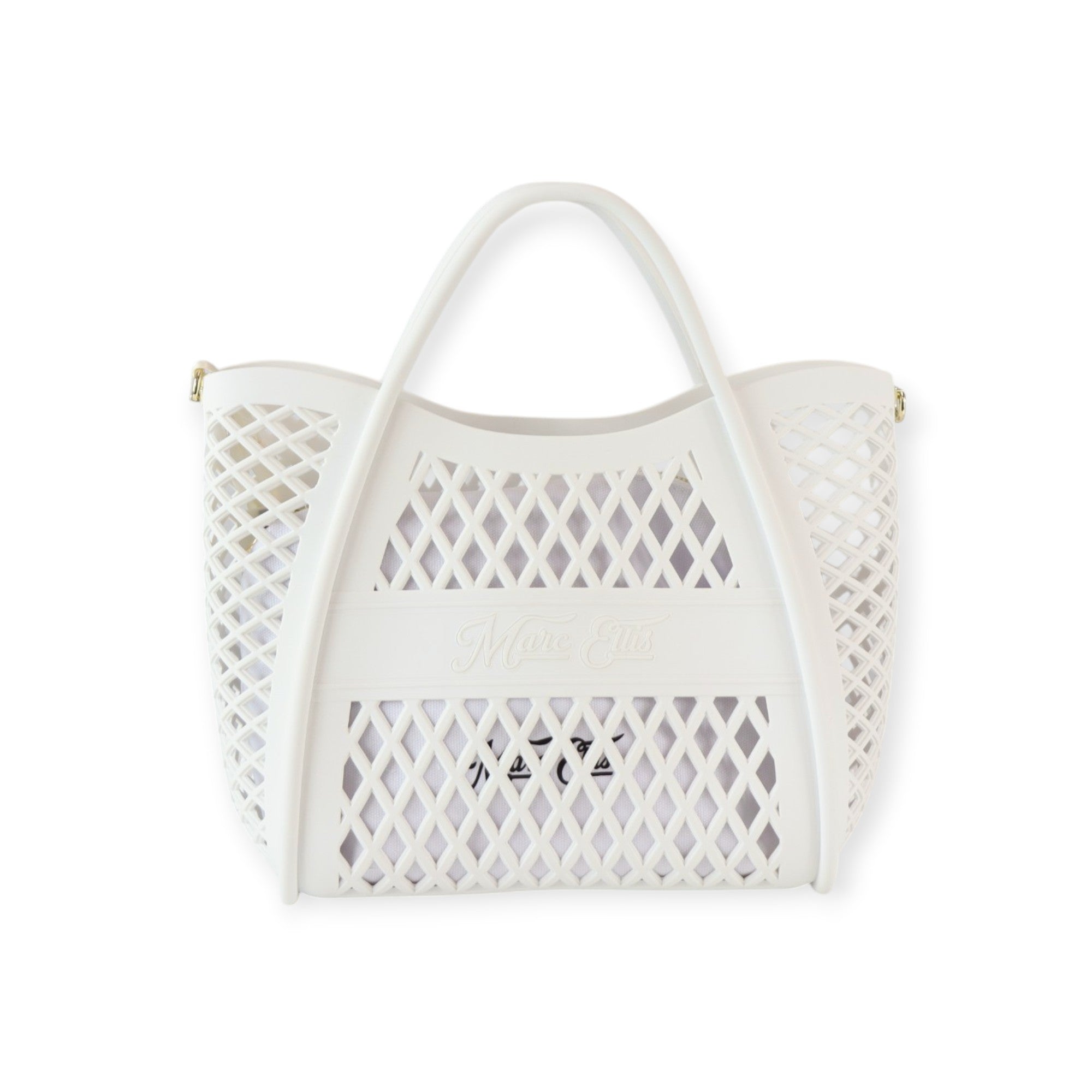 BORSA A MANO BUBY BASKET S BIANCA