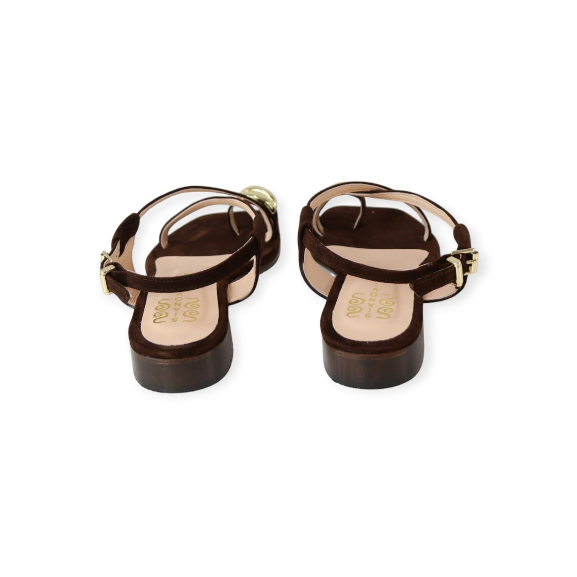 SANDALO FLAT MARRONE