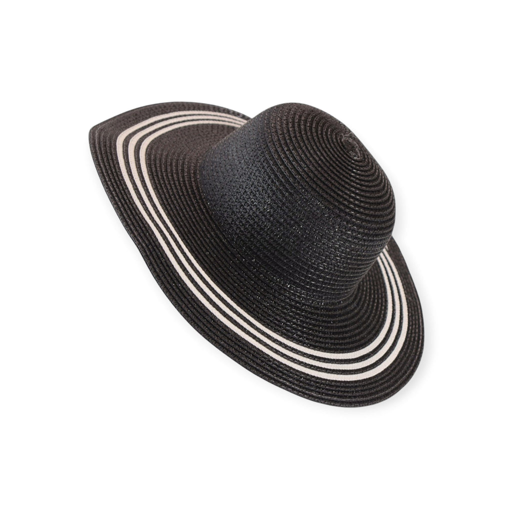 CAPPELLO RAFFIA NERO