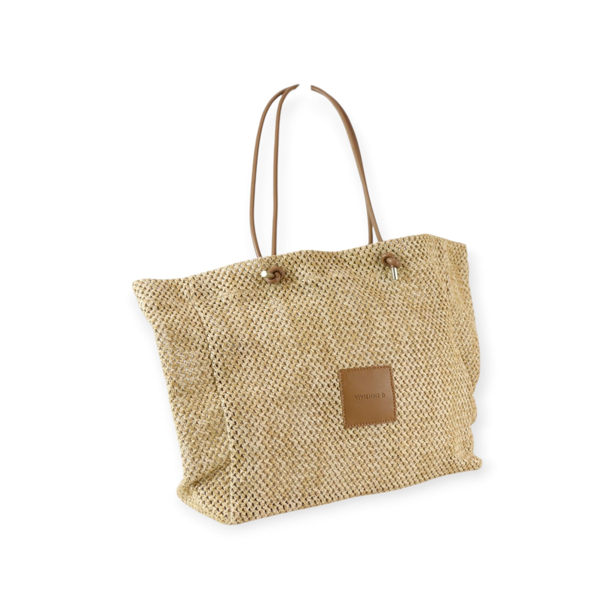 SHOPPING RAFFIA NATURALE