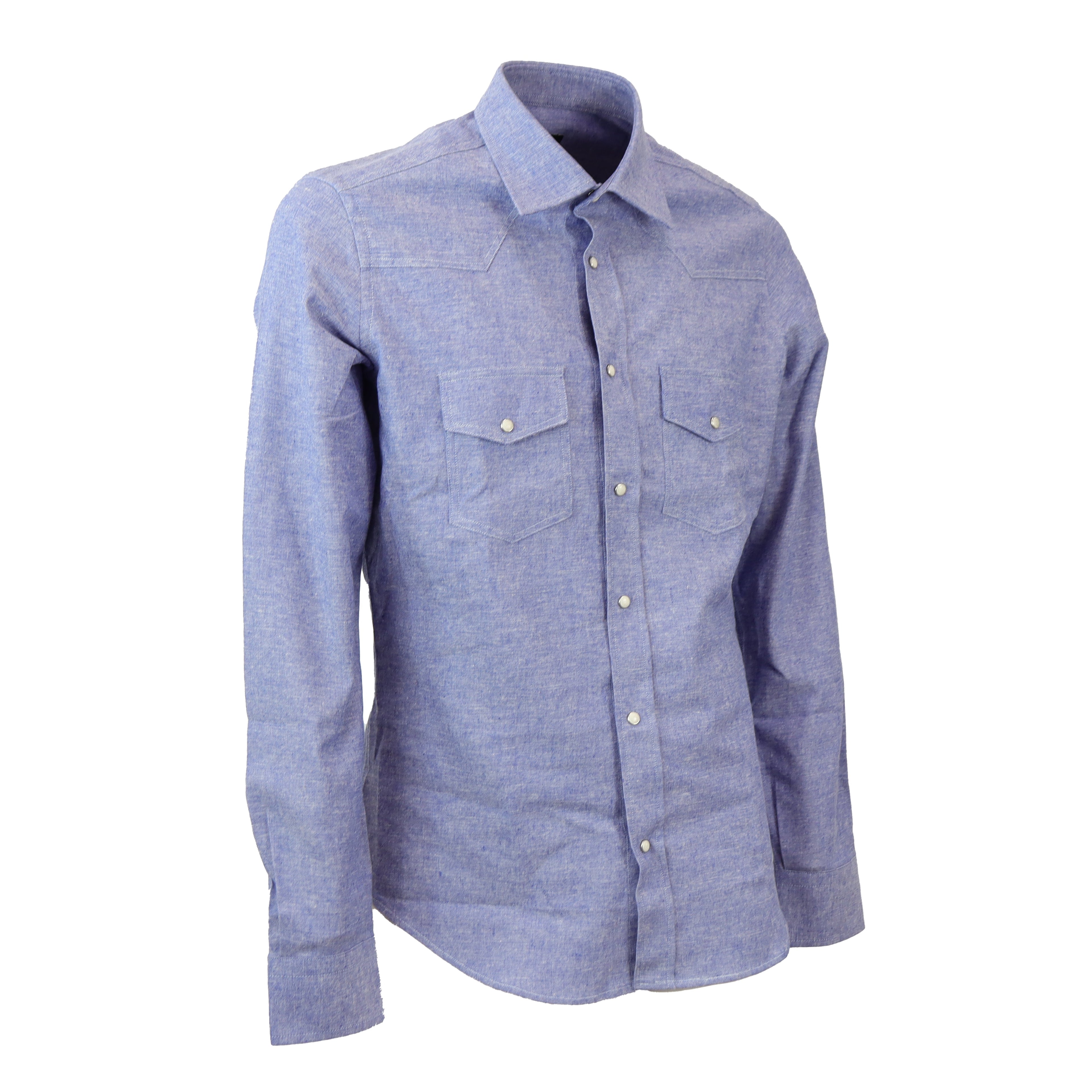 CAMICIA TEXANA BLU