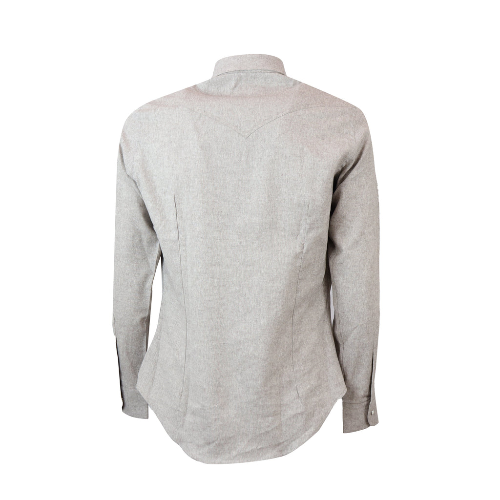 CAMICIA TEXANA BEIGE